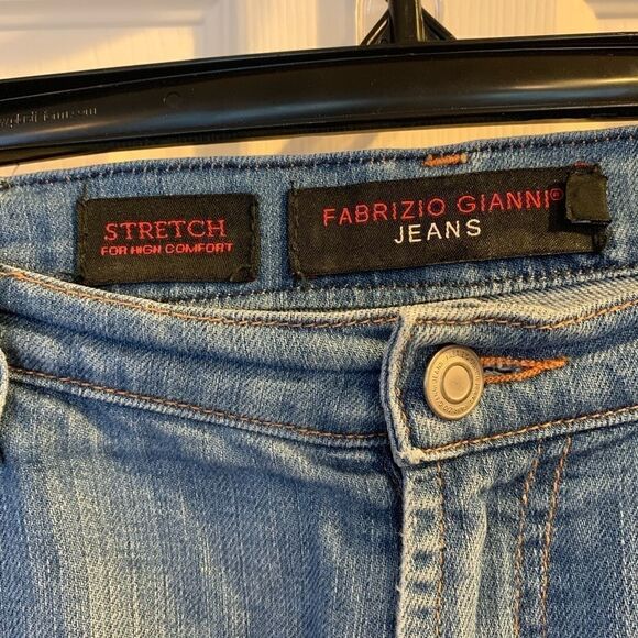 Fabrizio Gianni Cropped High Rise Jeans - Picture 3 of 7